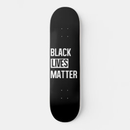 Skateboard Las vidas negras importan
