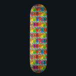 Skateboard Latas de la gaseosa<br><div class="desc">Este monopatín está estallando con las latas coloridas de la gaseosa en una variedad de sabores, como la cal, cerveza de raíz, naranja, y más. ¡Guay!</div>
