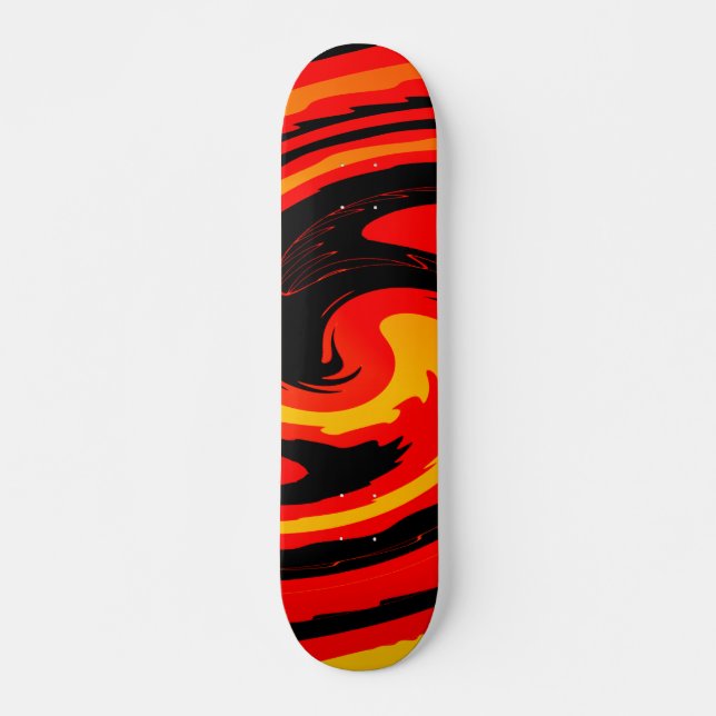 Skateboard Lava   (Anverso )