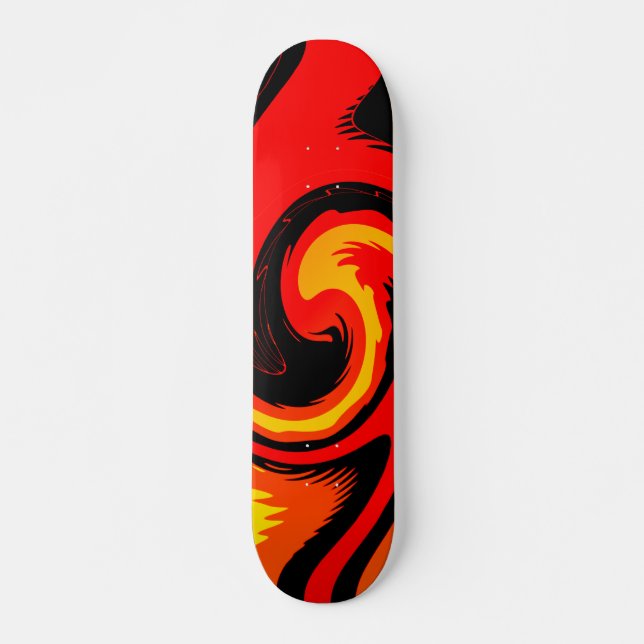 Skateboard Lava (Anverso )