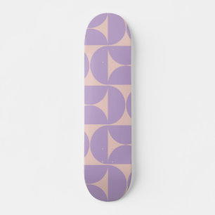 Skateboard Lavanda de diseño moderno de mediados del siglo
