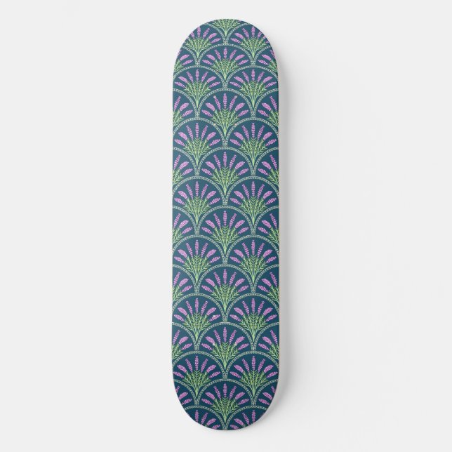 Skateboard Lavender - Dark Background (Anverso)