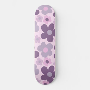 Skateboard Lavender Dasies Retro Dream #1 #retro #decoración 