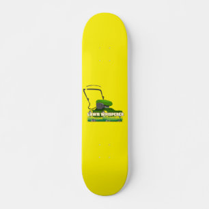 Skateboard LAWN WHISPERER divertido regalo de jardinería Skat