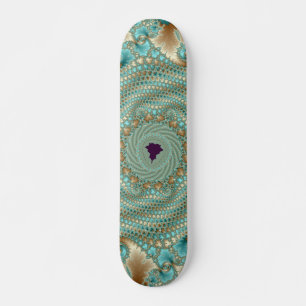 Skateboard Leafy Whorls Fractal
