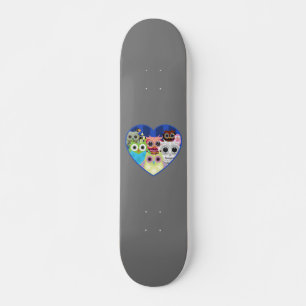 Skateboard Lechuzas de amor