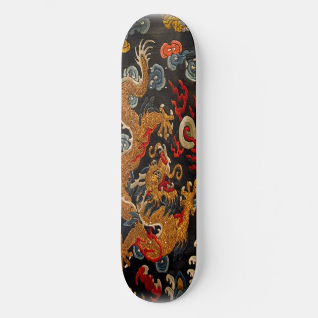 Skateboard Legendario fantasma Samurai Dragon Master (Anverso)