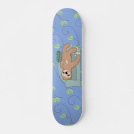 Skateboard Lema para dormir perezosa jungla tropical