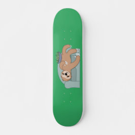 Skateboard Lema para dormir perezosa jungla tropical