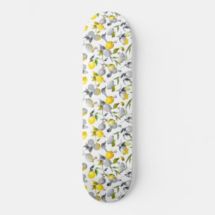 Skateboard Lemones acuarelas 14
