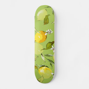 Skateboard Lemones acuarelas 23