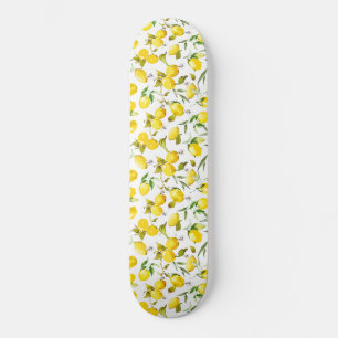 Skateboard Lemones acuarelas 5