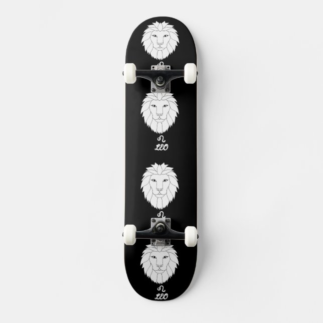 Skateboard Leo Silhouette (Anverso)