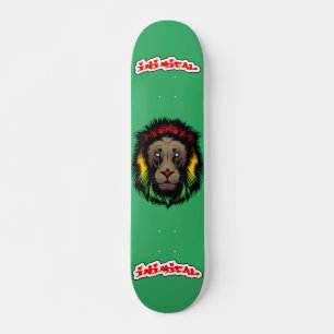 Skateboard León de reggae hostil