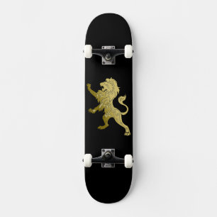Skateboard León real de oro
