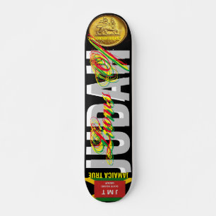 Skateboard LEONES DE JUDÁ  JAMAICANO 7 3/4" Deck de Skateboar