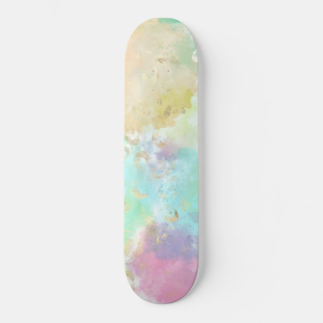 Skateboard Leopard Paint Series Design 2 (Anverso)