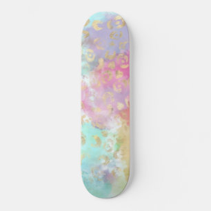 Skateboard Leopard Paint Series Design 2