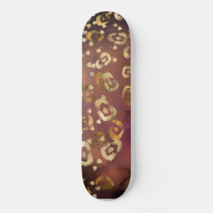 Skateboard Leopard Paint Series Design 7