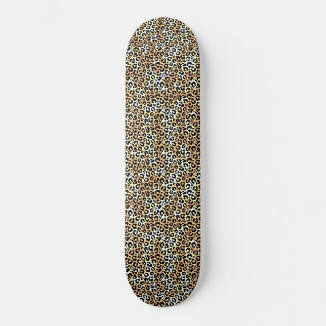 Skateboard "Leopard Print" (Anverso)