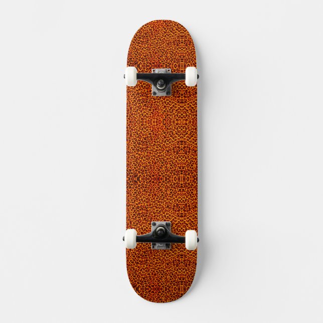Skateboard Leopard Texture (Anverso)