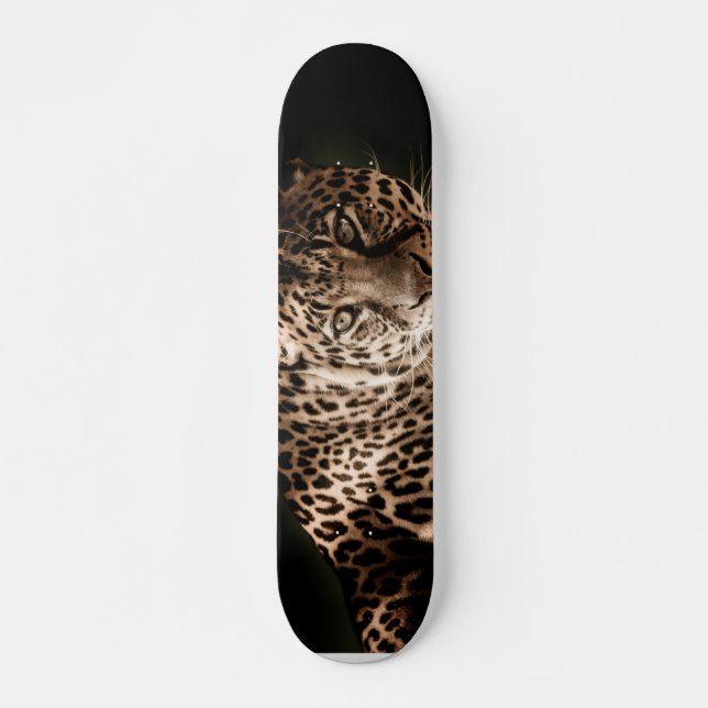 Skateboard Leopardo (Anverso )