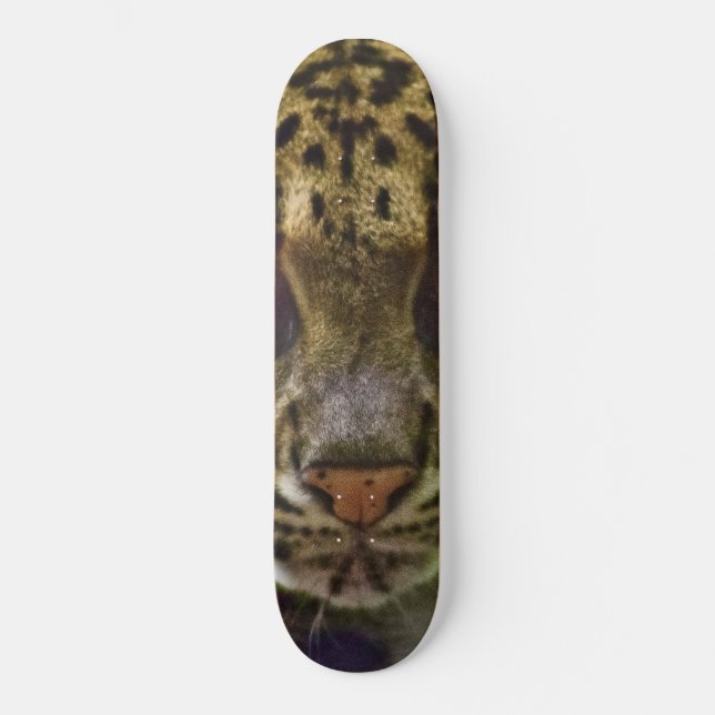 Skateboard Leopardo nublado (Anverso)