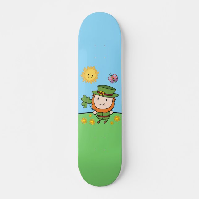 Skateboard Leprechaun (Anverso )