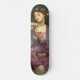 Skateboard Lesbia y su resplandor (por Edward John Poynter)