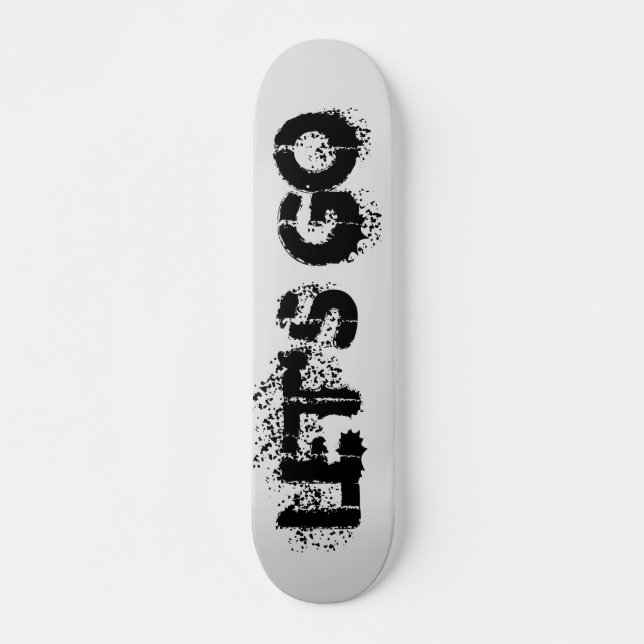 SKATEBOARD LEST'S GO (Anverso )