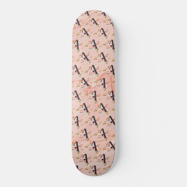 Skateboard Letra A (Anverso)