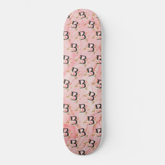 Skateboard Letra B (Anverso)