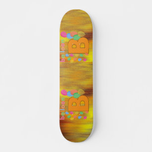 Skateboard Letra balonina B Skyboard