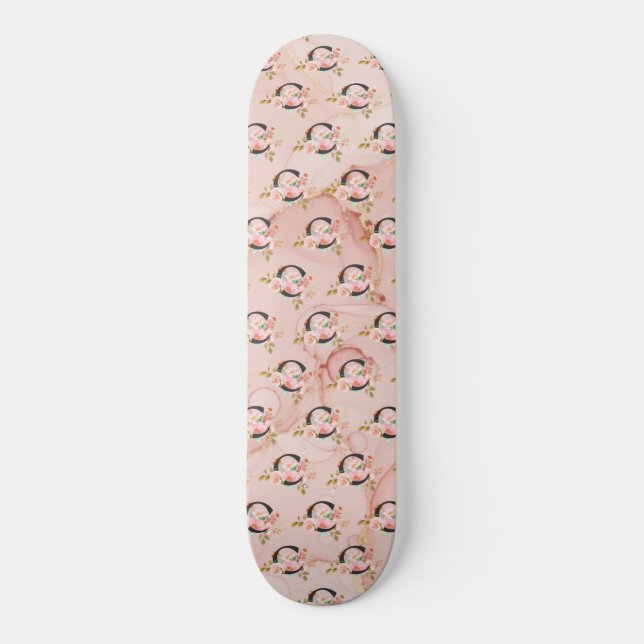 Skateboard Letra C (Anverso)
