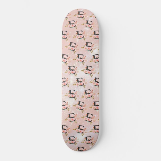 Skateboard Letra E (Anverso)