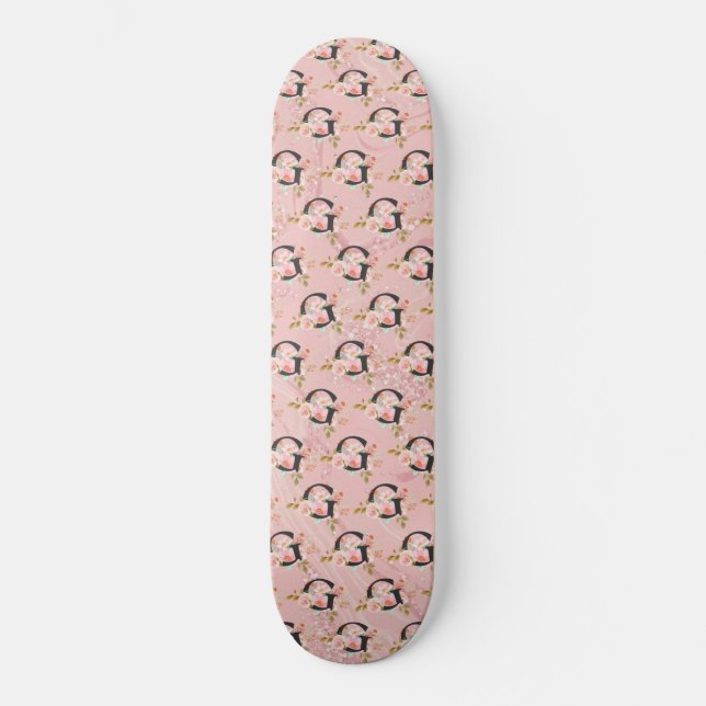 Skateboard Letra G (Anverso)
