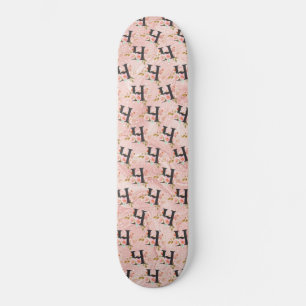 Skateboard Letra H