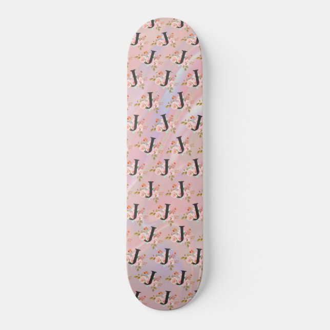 Skateboard Letra J (Anverso)