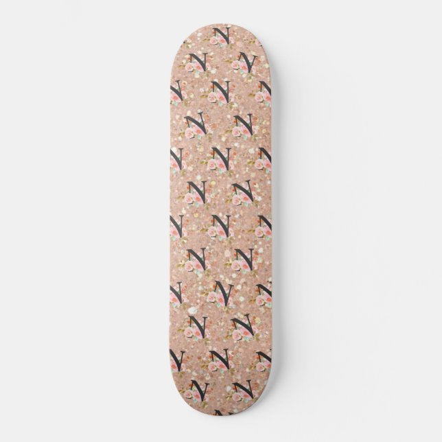 Skateboard Letra N (Anverso)