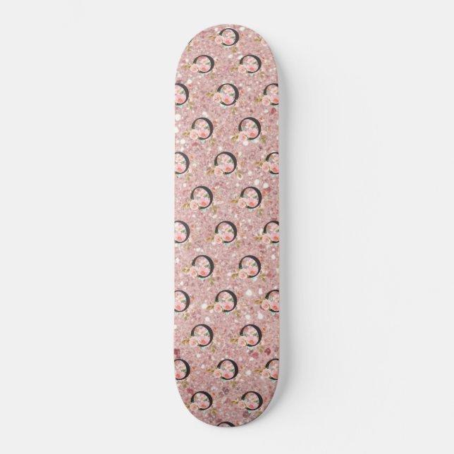 Skateboard Letra O (Anverso)