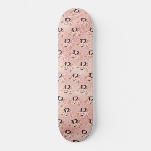 Skateboard Letra P (Anverso)