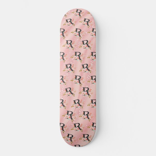 Skateboard Letra R (Anverso)