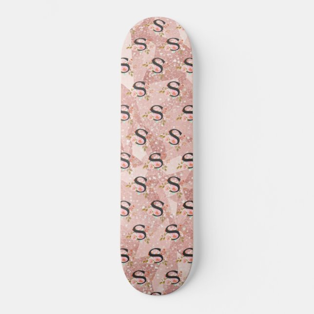 Skateboard Letra S (Anverso)