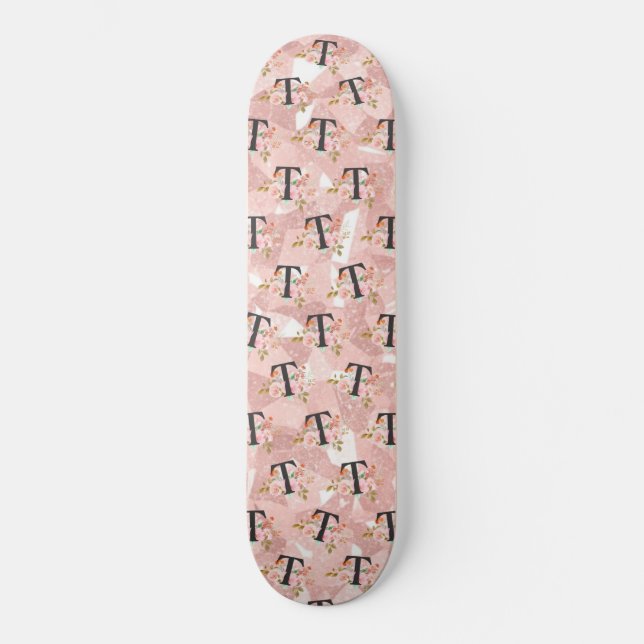 Skateboard Letra T (Anverso)