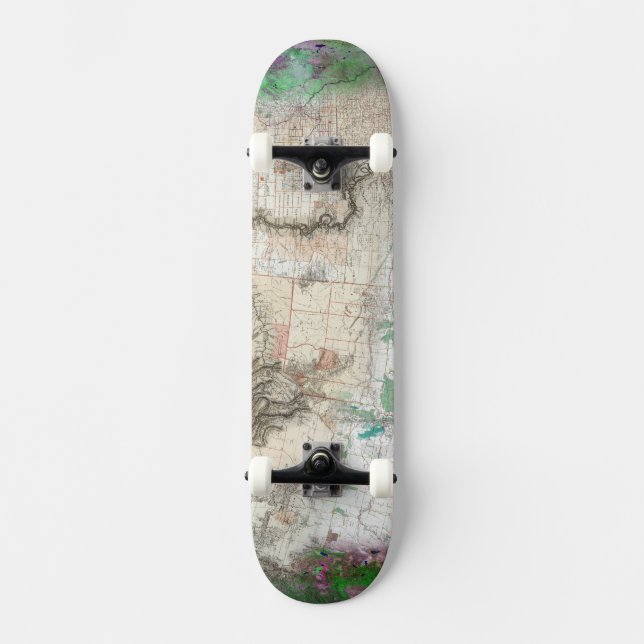 Skateboard Lewis y Clark (Anverso)