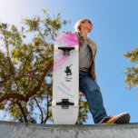 Skateboard Leyenda "Chica original" del personalizado de skat<br><div class="desc">La cubierta de patinaje "Originalmente Chica" es una marca única y nueva creada por mí. Puede personalizarlo con el nombre que desee, como por ejemplo 'Stonewall' o 'Eskimo'. Es liviano, suave y flexible - perfecto para chicas que quieren aprender a patinar! Pulsa en "Detalles", desplázate hacia abajo y oprime el...</div>