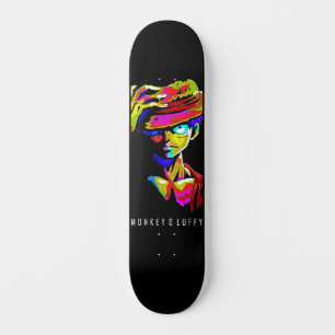 Skateboard Leyenda de Gorra de paja - Diseño Luffy