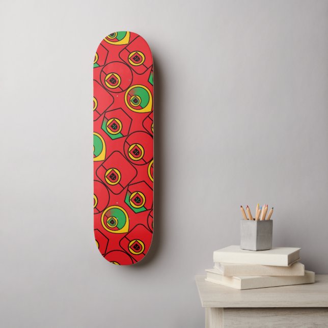 Skateboard Leyendas de diseños portugueses (Arte de la pared)
