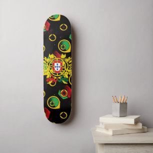 Skateboard Leyendas de diseños portugueses