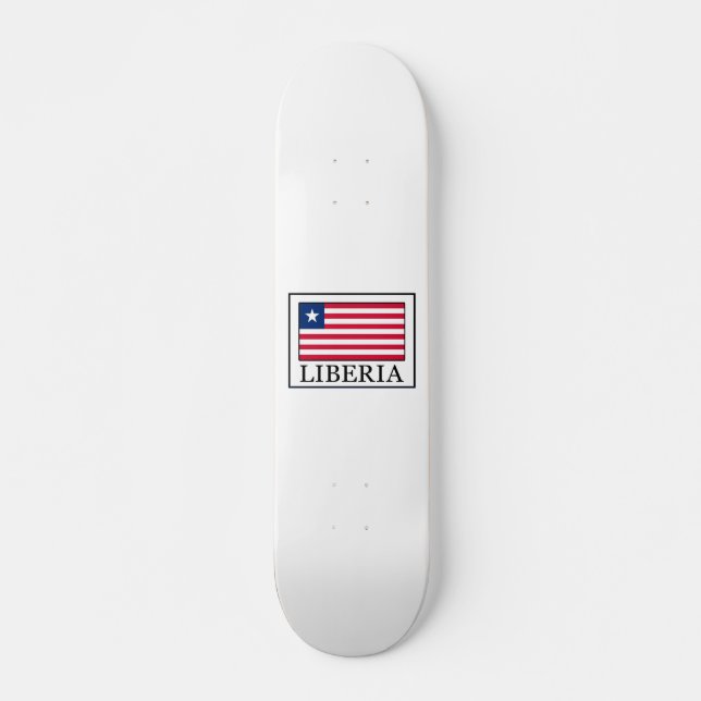 Skateboard Liberia (Anverso )